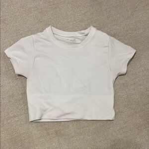 White Crop Top